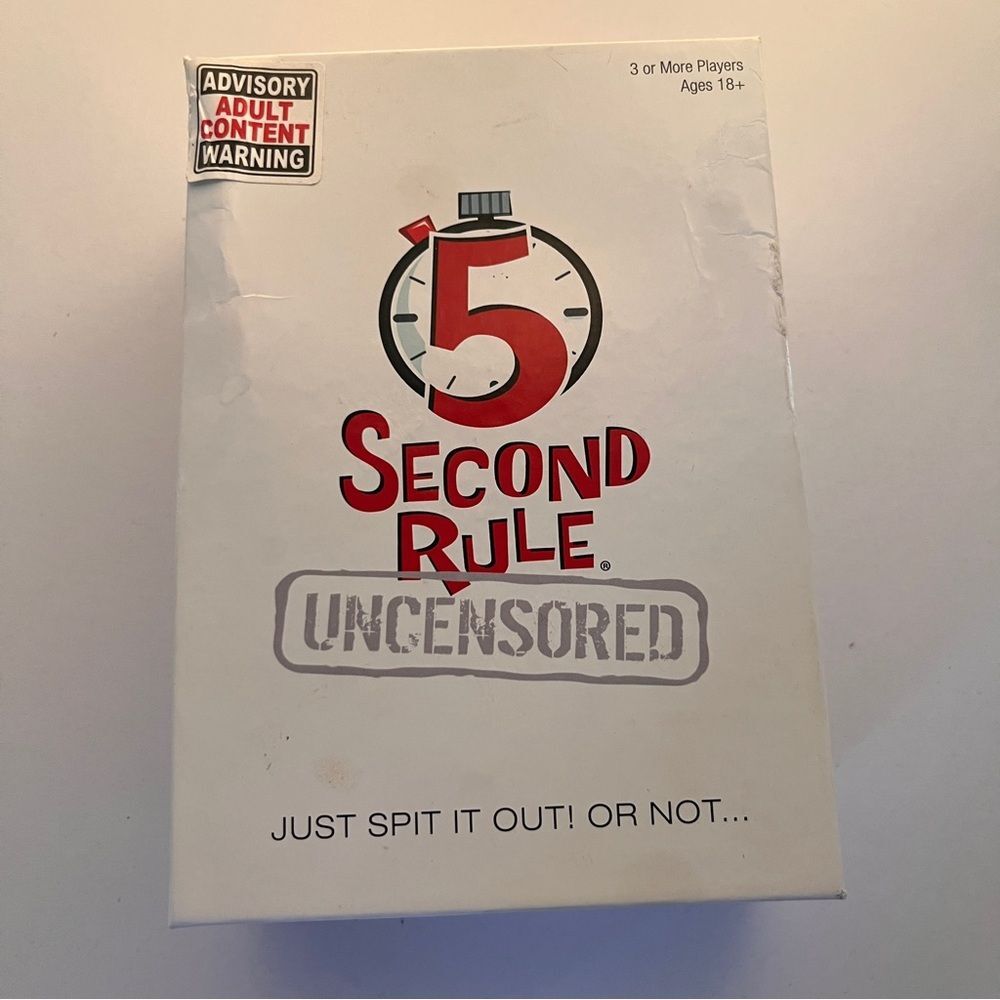 5 Second Rule Uncensored Game